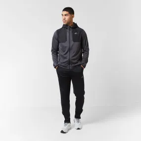 Cut & Sew Tracksuit | Mid Grey Black