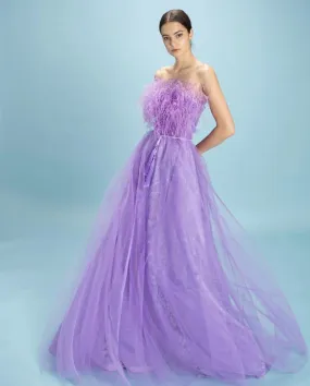 Daydream Feathers Gown