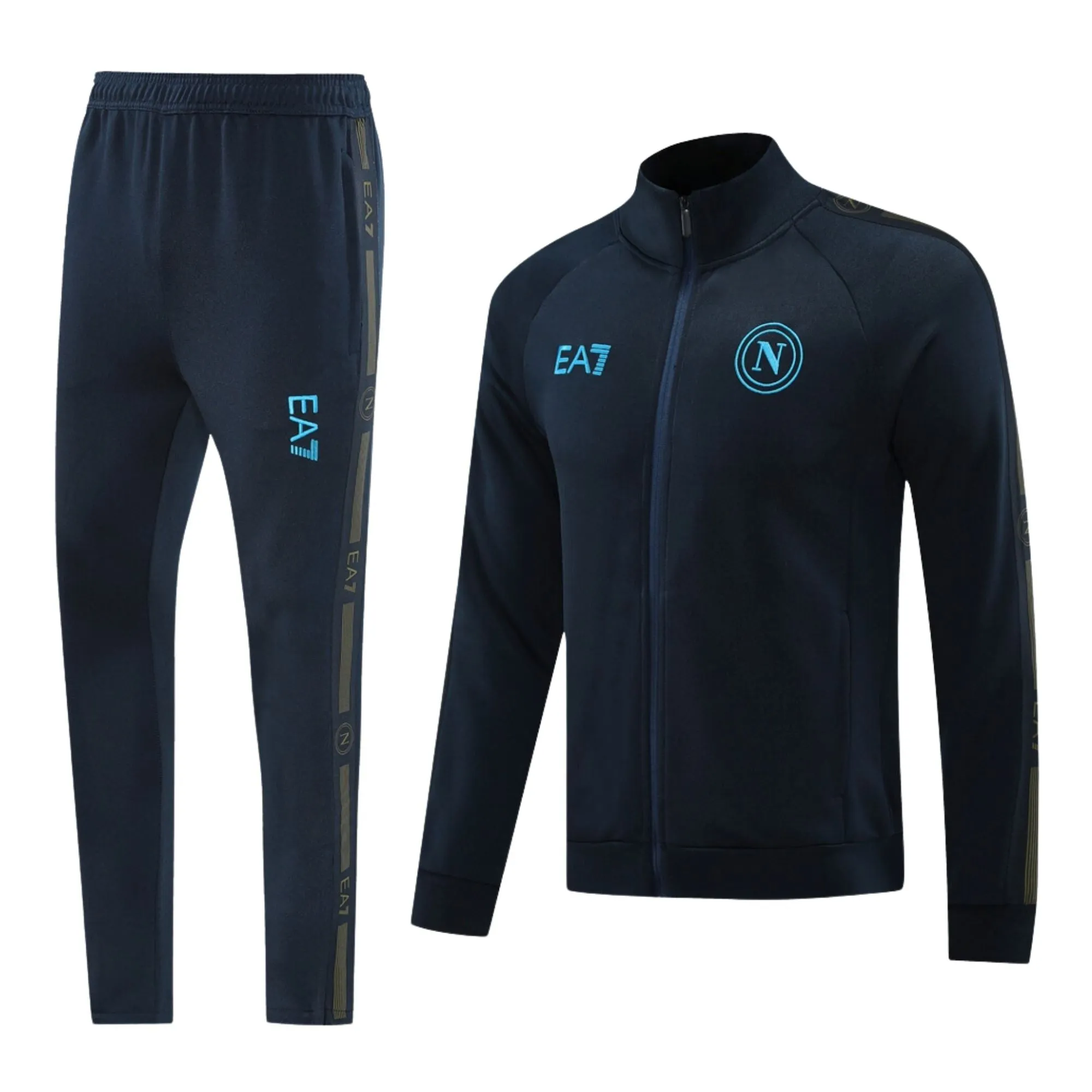 EA7 Napoli Navy Representation Tracksuit 24/25