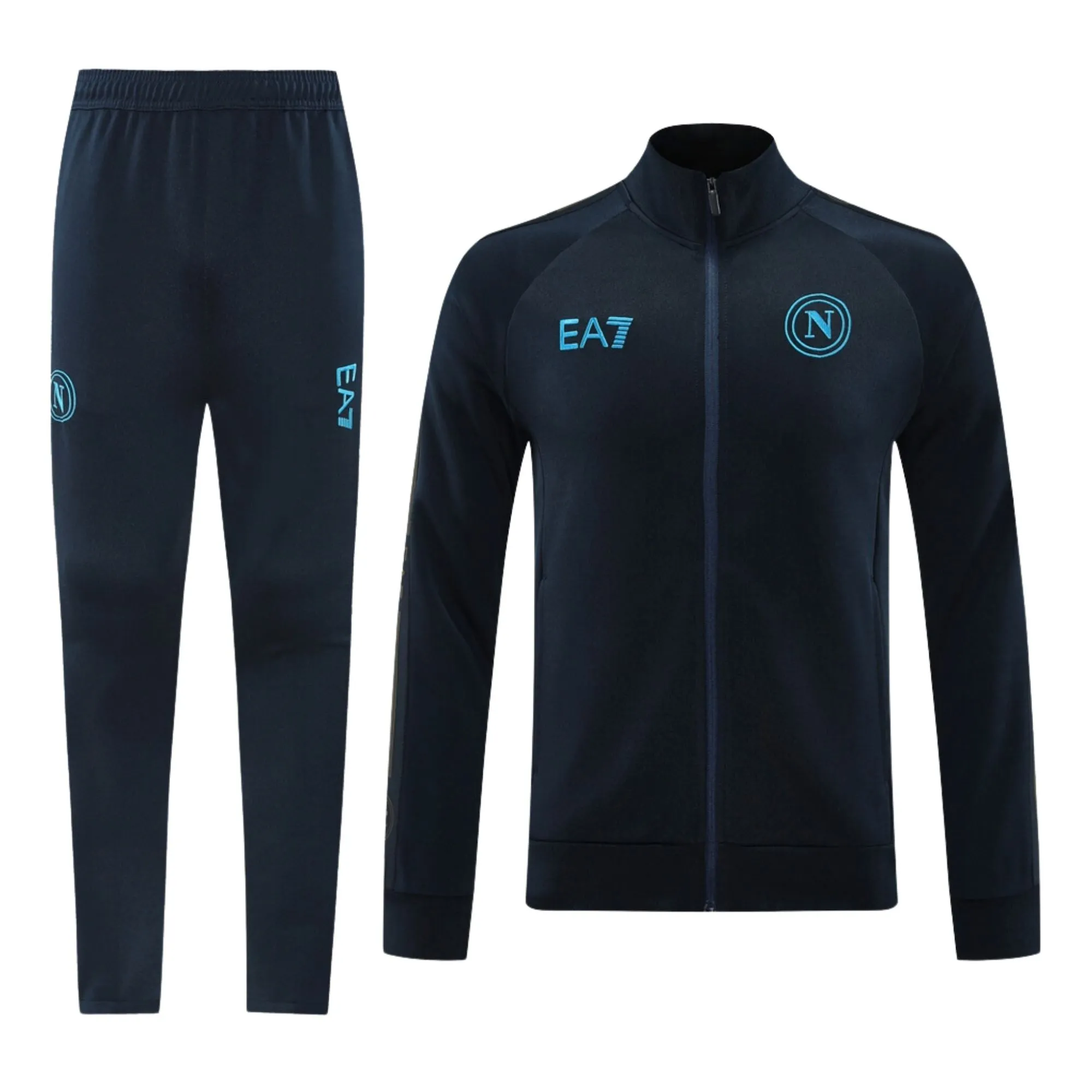 EA7 Napoli Navy Representation Tracksuit 24/25