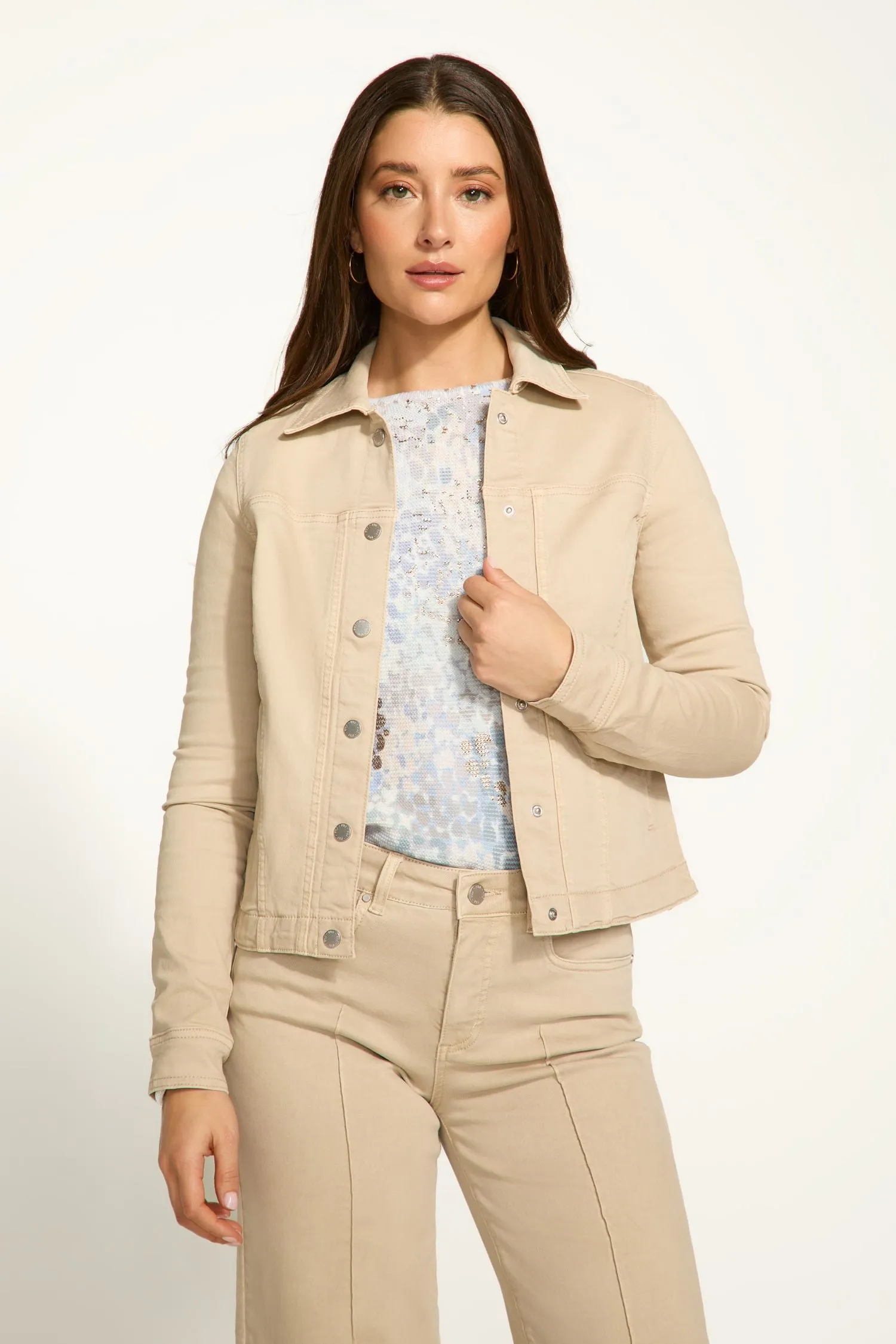 FDJ Euro Twill Jean-Style Jacket - Style 1992511