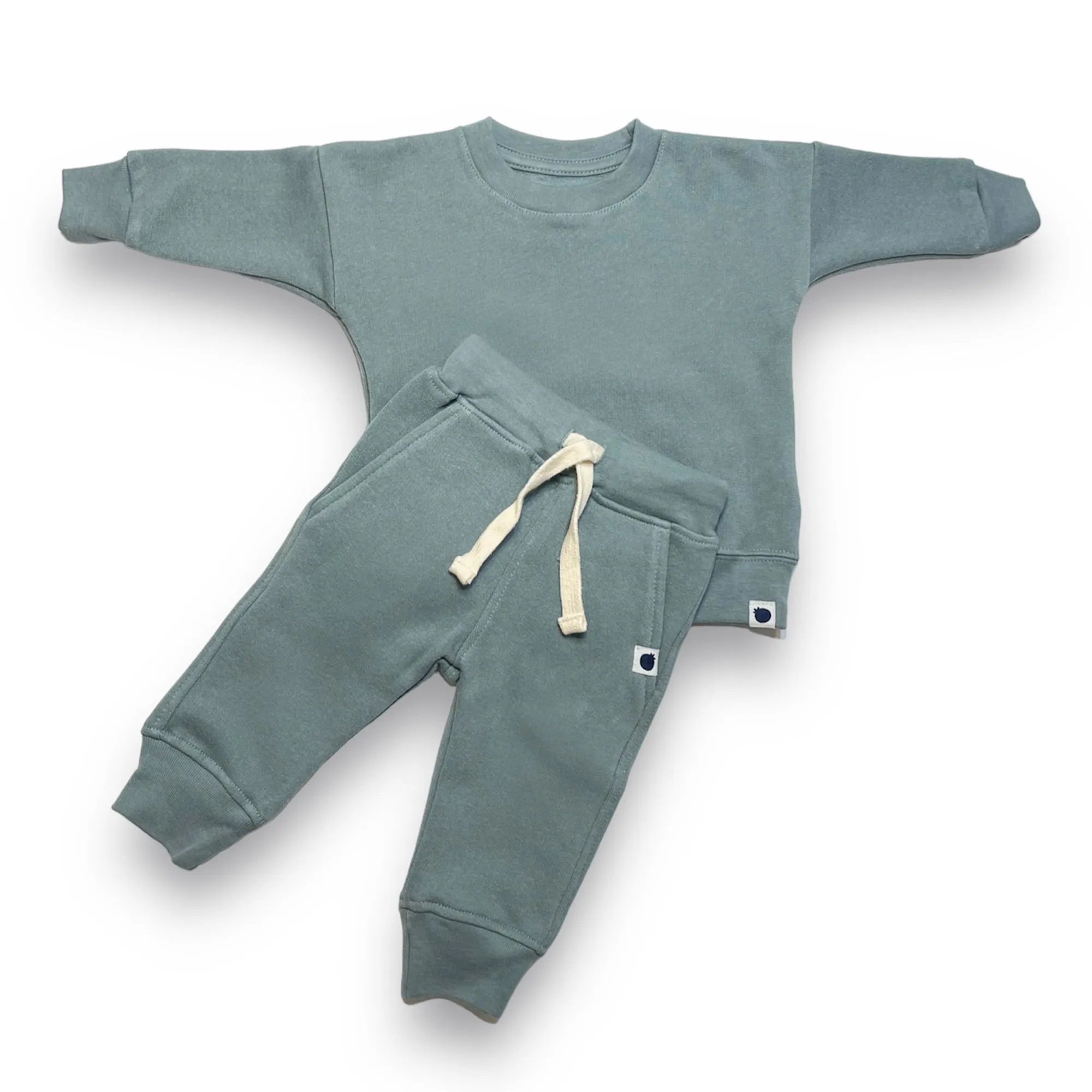 Fleece Sweatshirt - Sky Blue