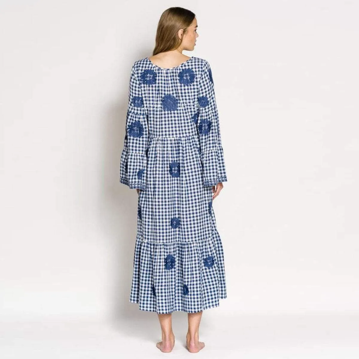 FLORAL BOHO MIDI DRESS