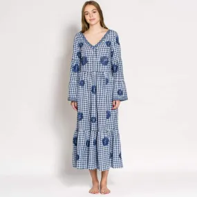 FLORAL BOHO MIDI DRESS
