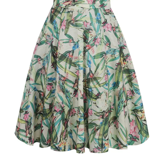 Floral Print Casual Dress