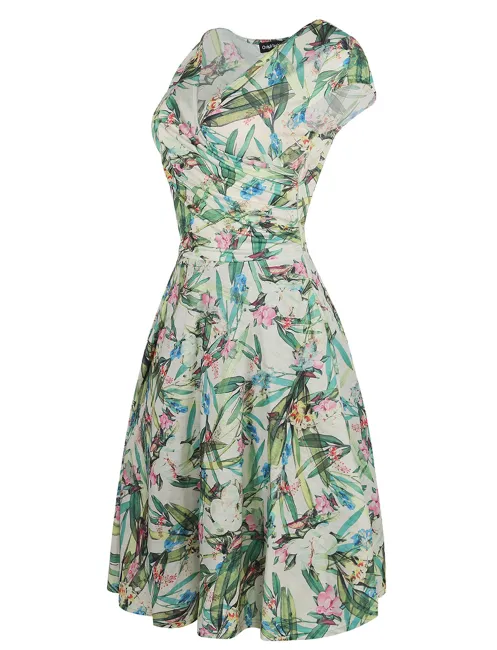 Floral Print Casual Dress