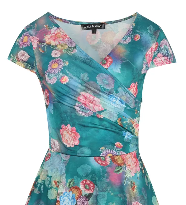 Floral Print Casual Dress