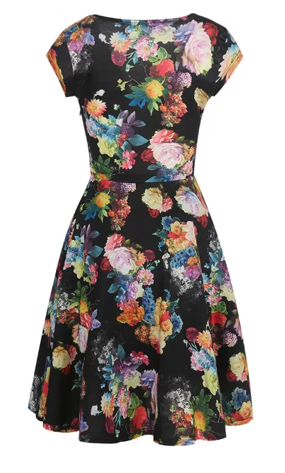 Floral Print Casual Dress