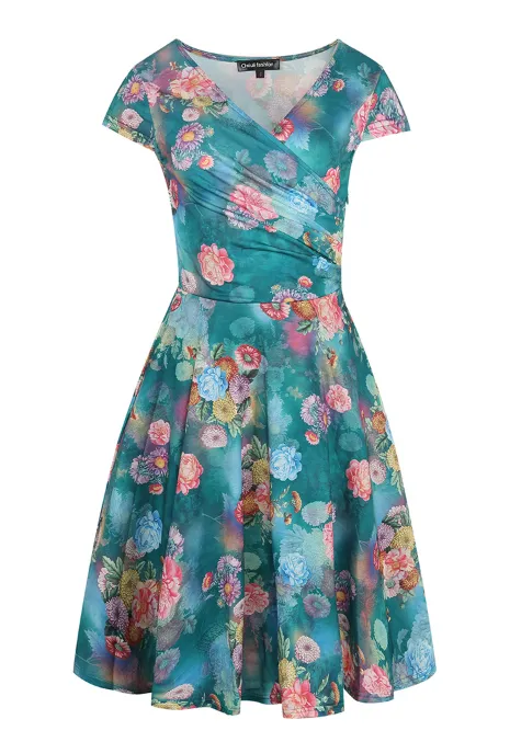 Floral Print Casual Dress