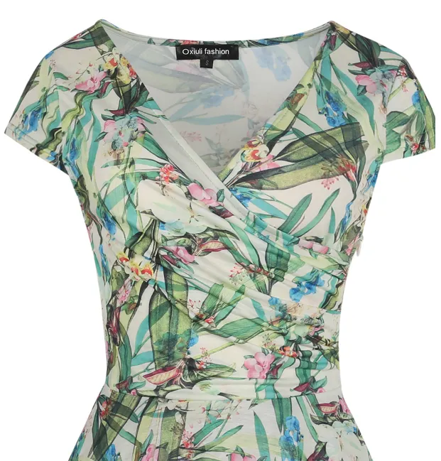 Floral Print Casual Dress