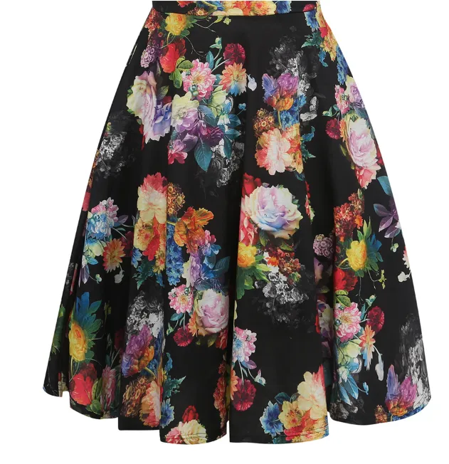 Floral Print Casual Dress