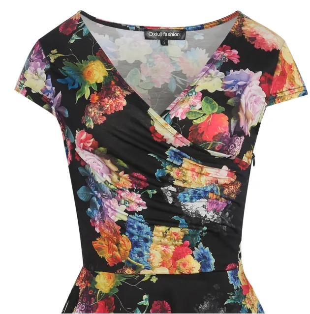 Floral Print Casual Dress