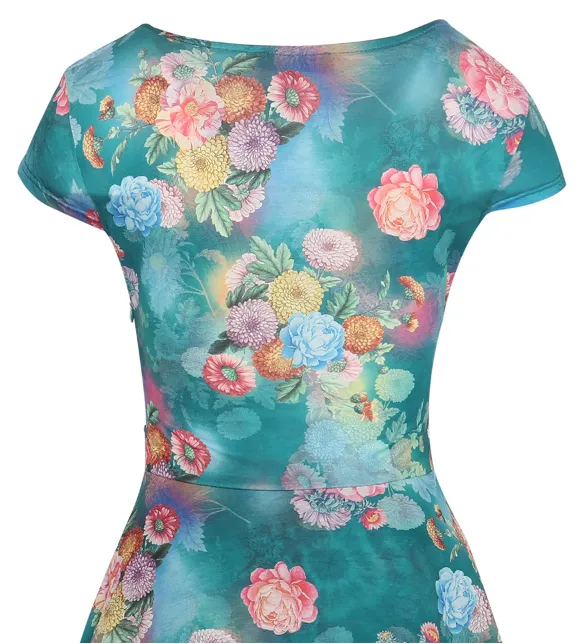 Floral Print Casual Dress