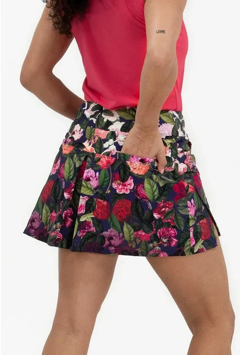 FORAY Notched Hem Skirt 15.5"