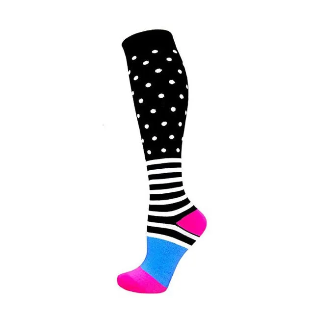 Funny Pattern Compression Socks
