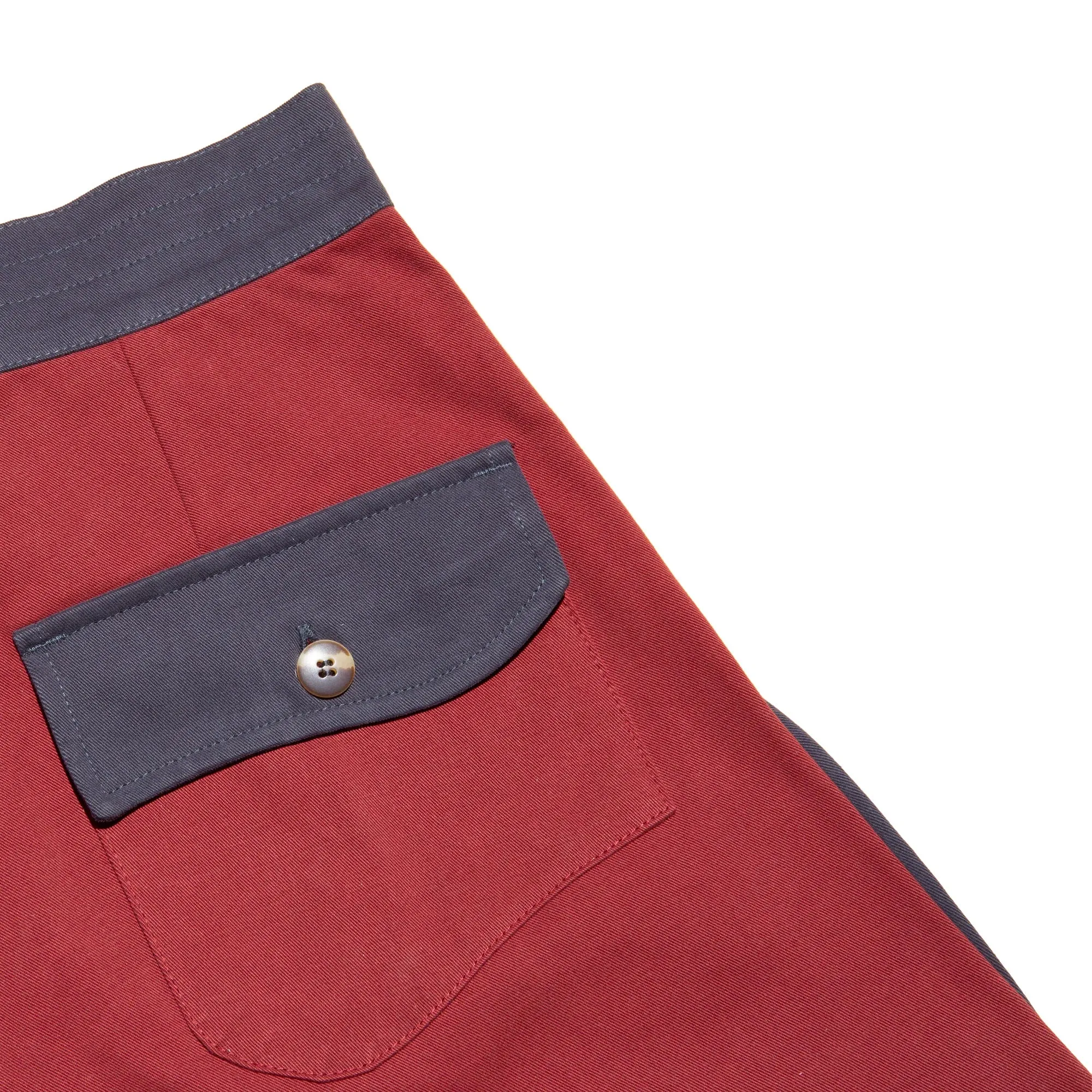 Gato Heroi Surf Shorts in Slate/Blood