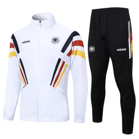 Germany Soccer Jacket Tracksuit White 2024/25