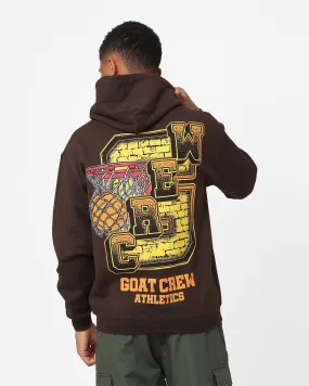 Goat Crew G.Crew Athletics Hoodie Brown