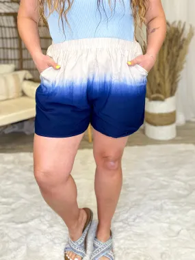 God Bless America Ombre Shorts