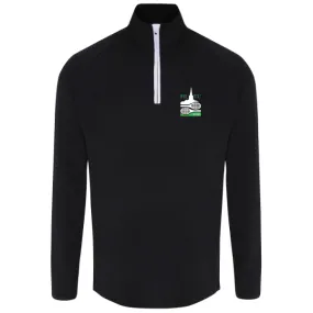 Harrow Lawn Tennis Club- Men's Long Sleeve Performance 1/4 Zip