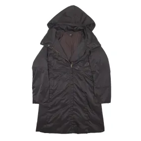 HUGO BOSS Down Insulated Parka Coat Brown Womens M