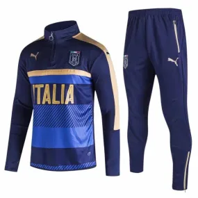 Italia Survetement Training kits 18/19 Blue Tracksuits