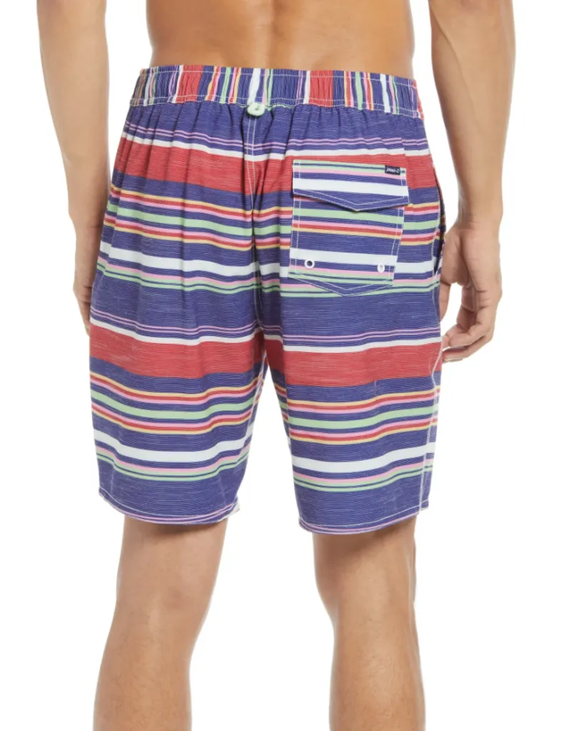 Johnnie-O Men's Bunbury Half Elastic Swim Trunks
