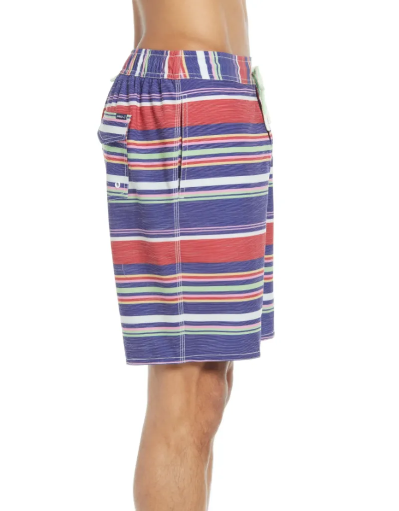 Johnnie-O Men's Bunbury Half Elastic Swim Trunks