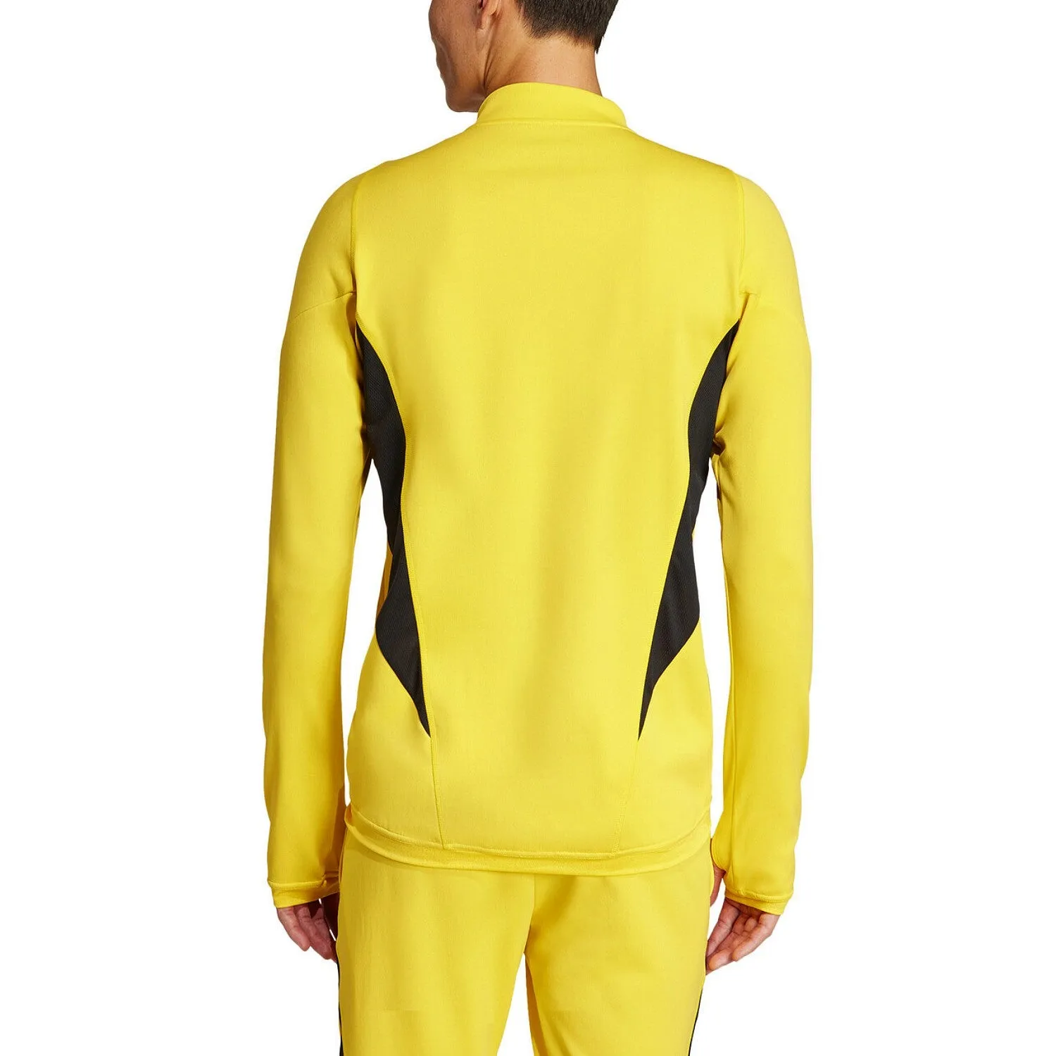 Juventus yellow training technical Soccer tracksuit 2024 - Adidas