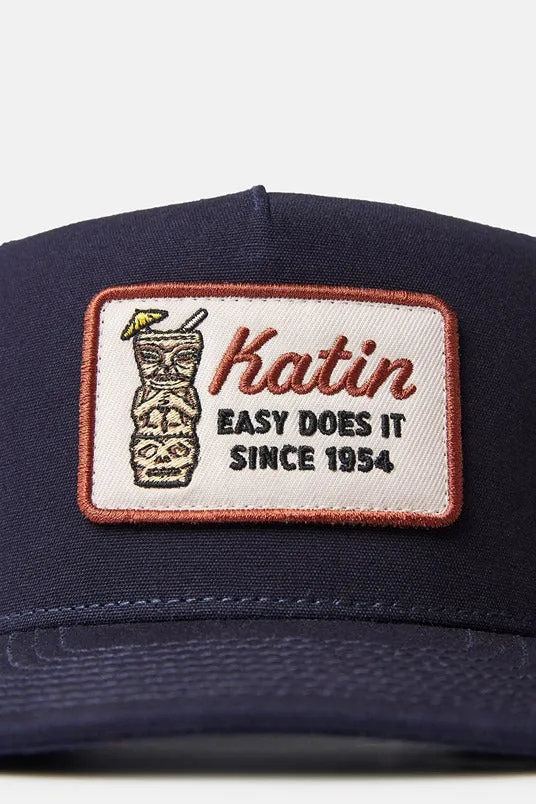 Katin Tiki Trucker Hat in Navy