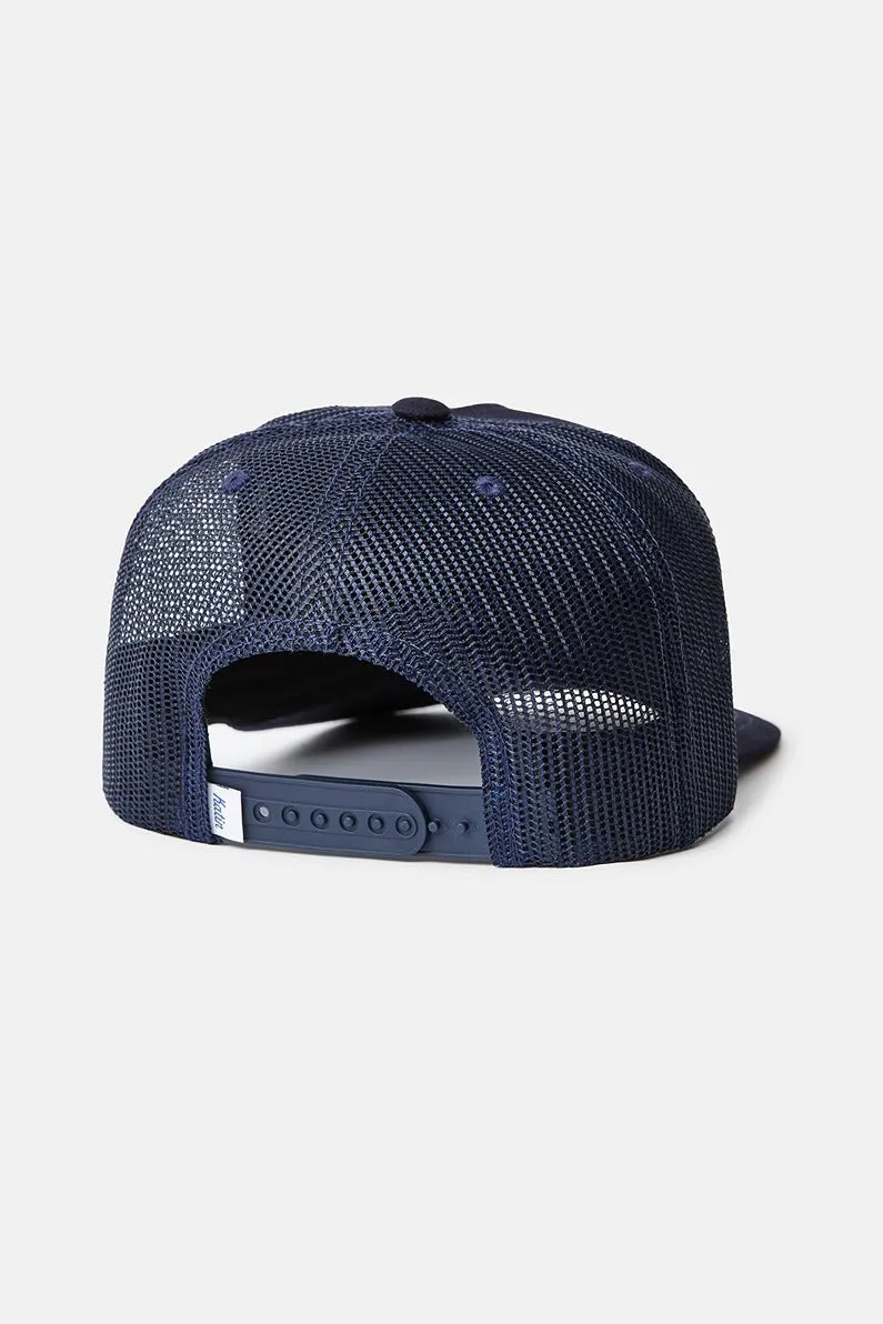Katin Tiki Trucker Hat in Navy