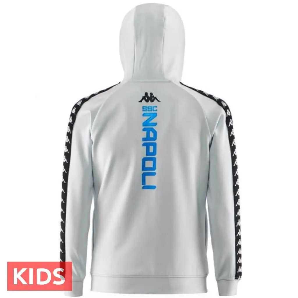 Kids - SSC Napoli UCL hooded presentation soccer tracksuit 2018/19 - Kappa