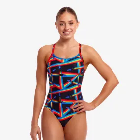 Ladies Diamond Back One Piece | Rocket Pocket