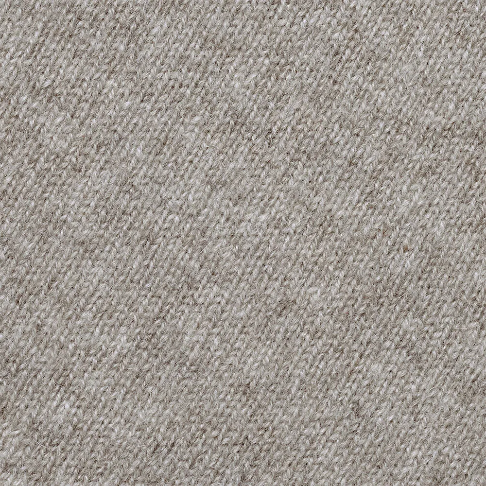 Light Brown Cashmere Crew Neck Jumper