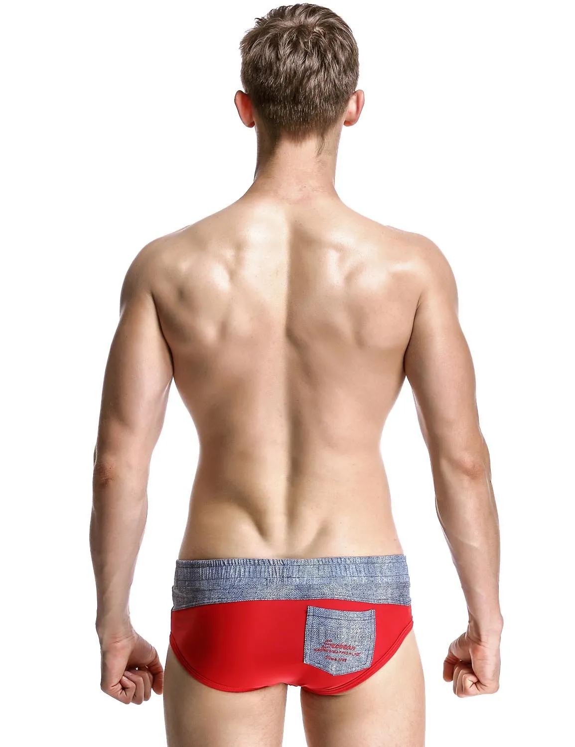 Low Rise Brief Back Pocket Swimwear 60905