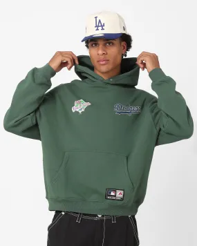 Majestic Athletic Los Angeles Dodgers Vintage Athletic Pop Nick Hoodie Dark Cedar
