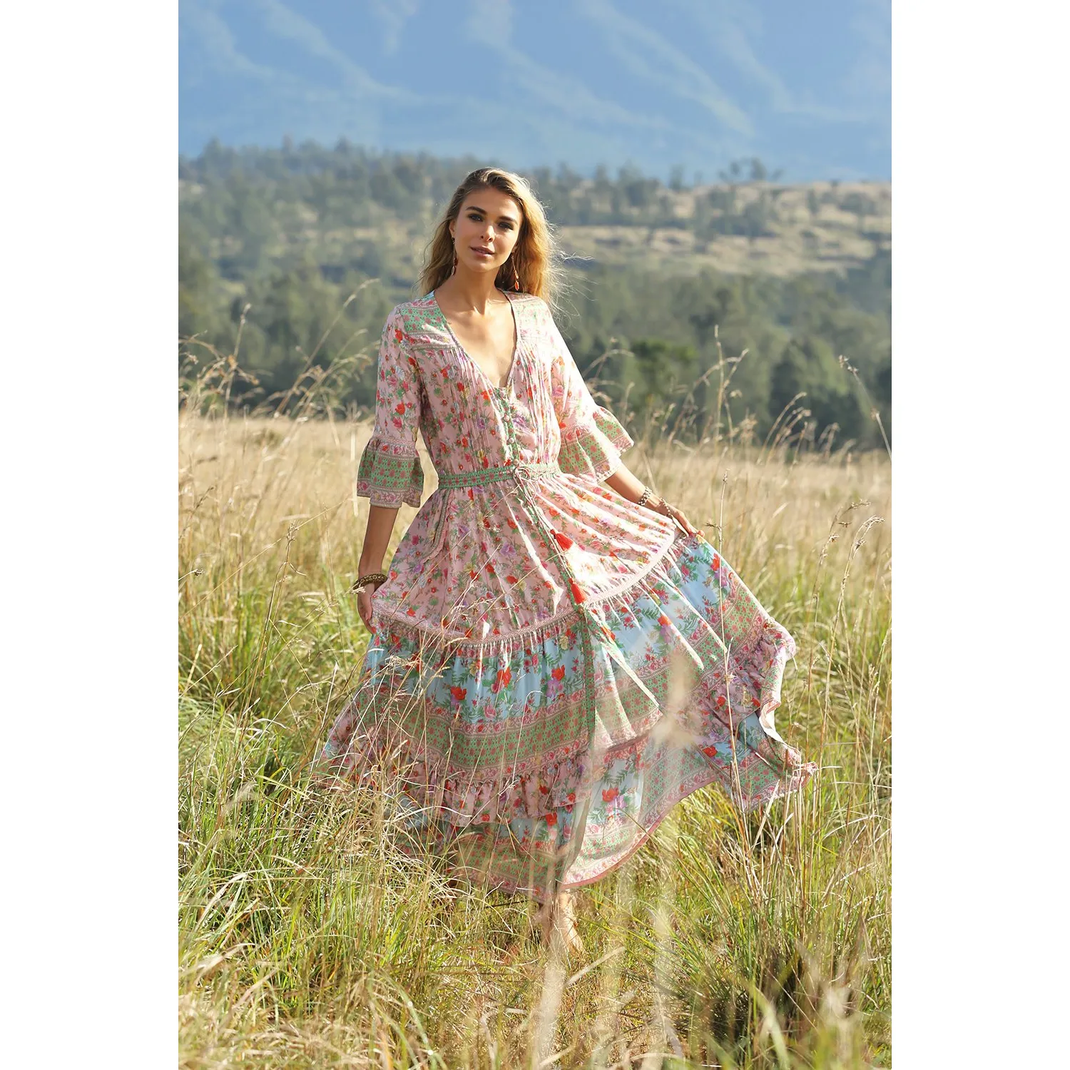 Maxi Bohemian Summer Dress