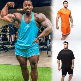 Men Tracksuit Spring and Autumn Outdoor Sports Loose Training Wear