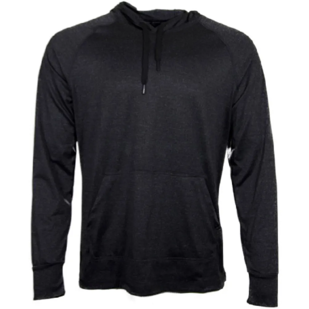 Men's Dri-Fit Hoodie Moisture Wicking Athletic Gym Pullover Long Sleeve Sweater