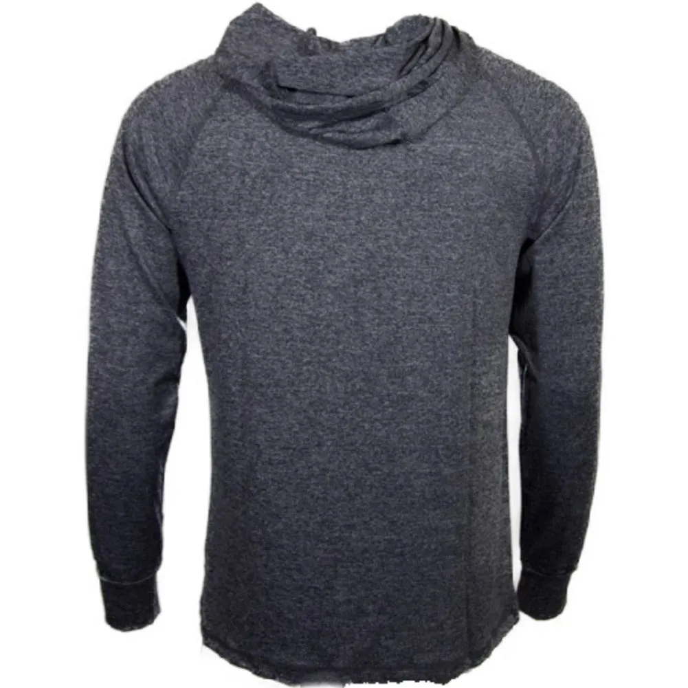 Men's Dri-Fit Hoodie Moisture Wicking Athletic Gym Pullover Long Sleeve Sweater