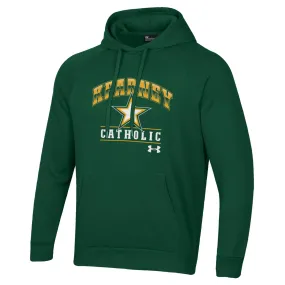 Men's Kearney Catholic Stars Under Armour Rival Big Logo Hoodie