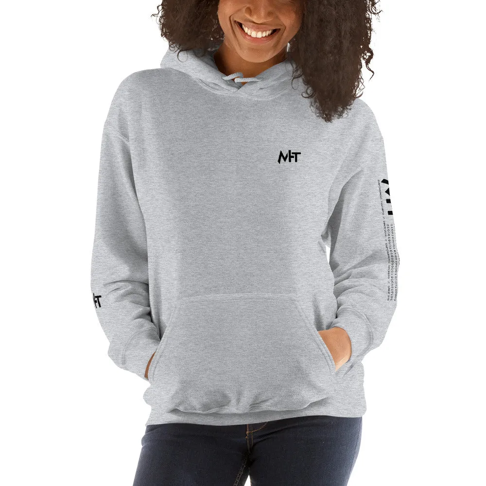 MHT - Unisex Hoodie (front plus sleeve print)