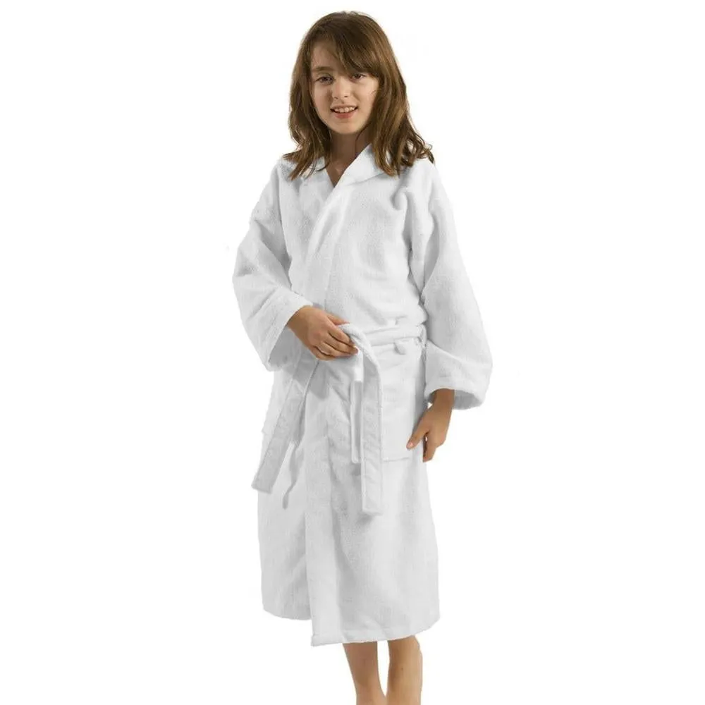 Microfiber Hooded Kids Bathrobes