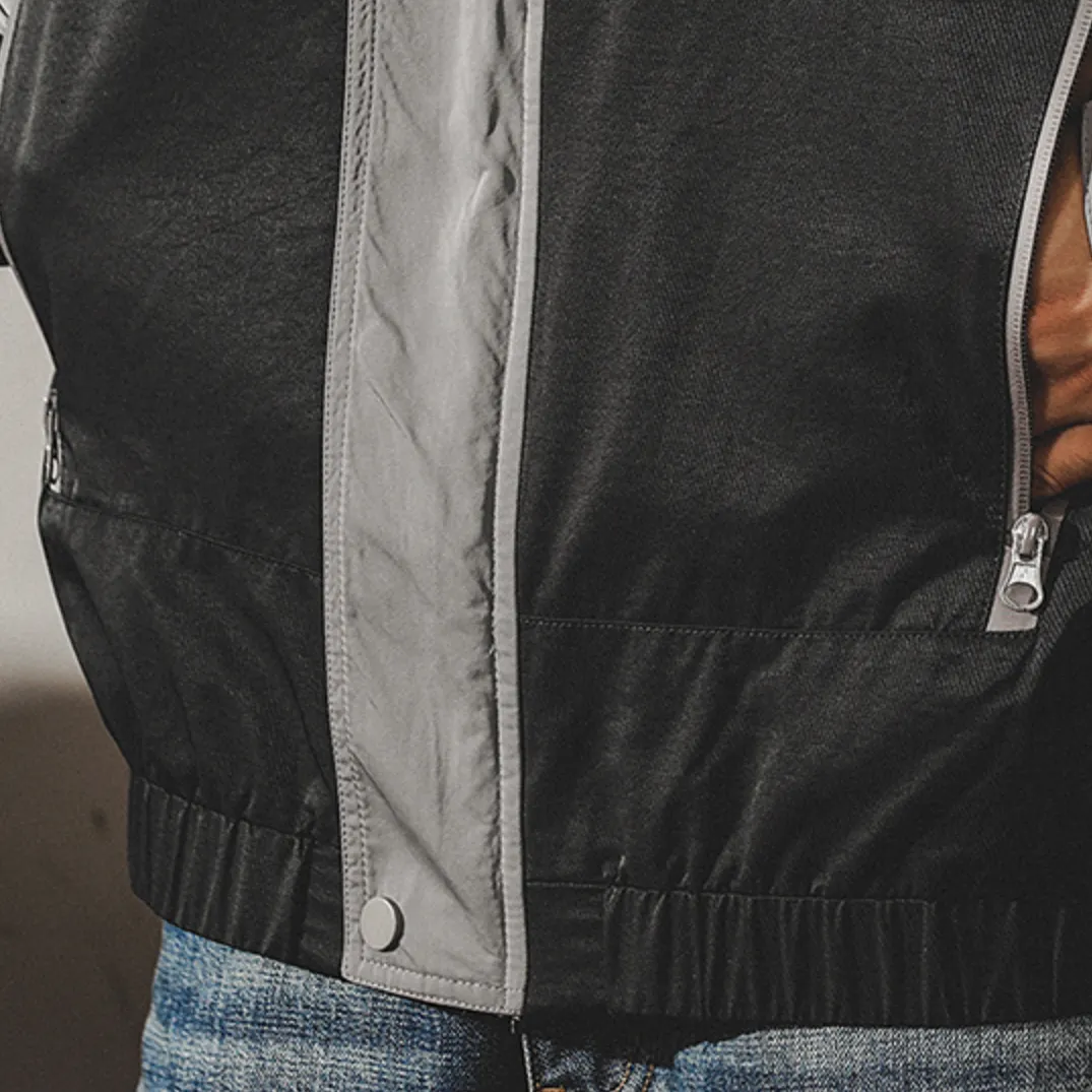Mountain Color-blocked Hooded Workwear P0857
