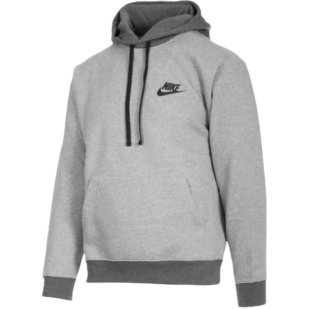 Nike Men's Hoodie Fleece Athletic Long Sleeve Gym Athletic Hooded Sweatshirt