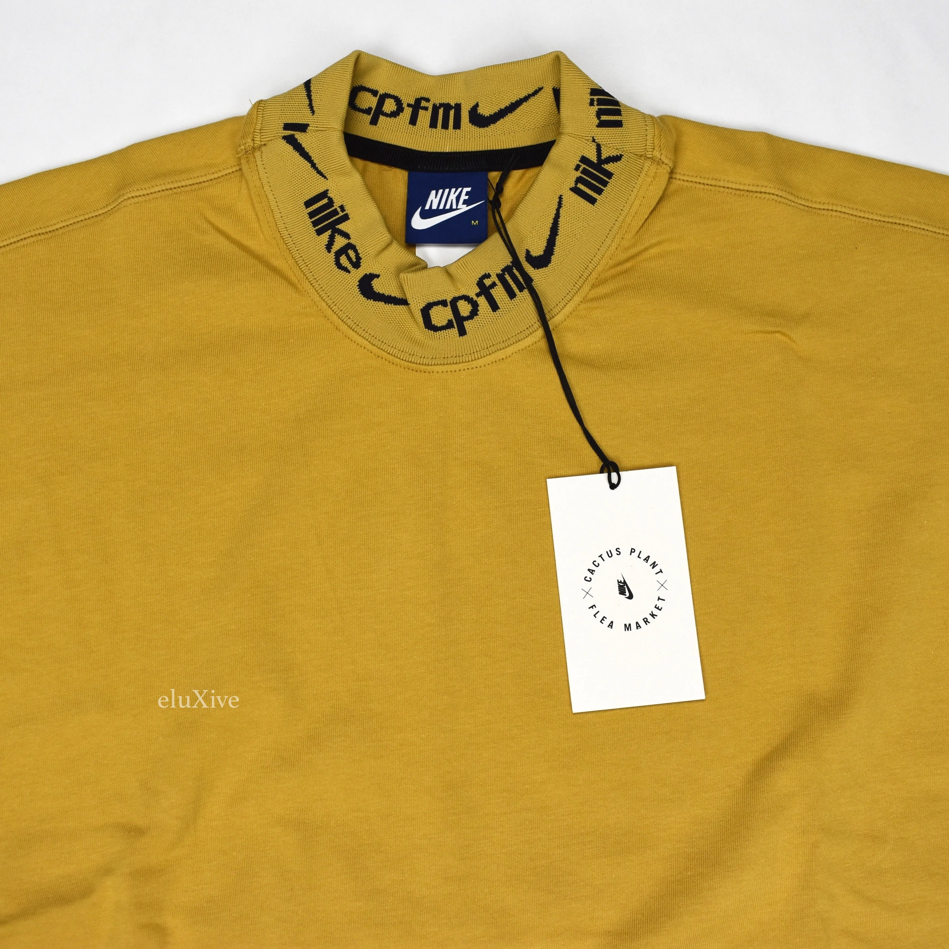 Nike x Cactus Plant Flea Market - Logo Print L/S T-Shirt (Tan)