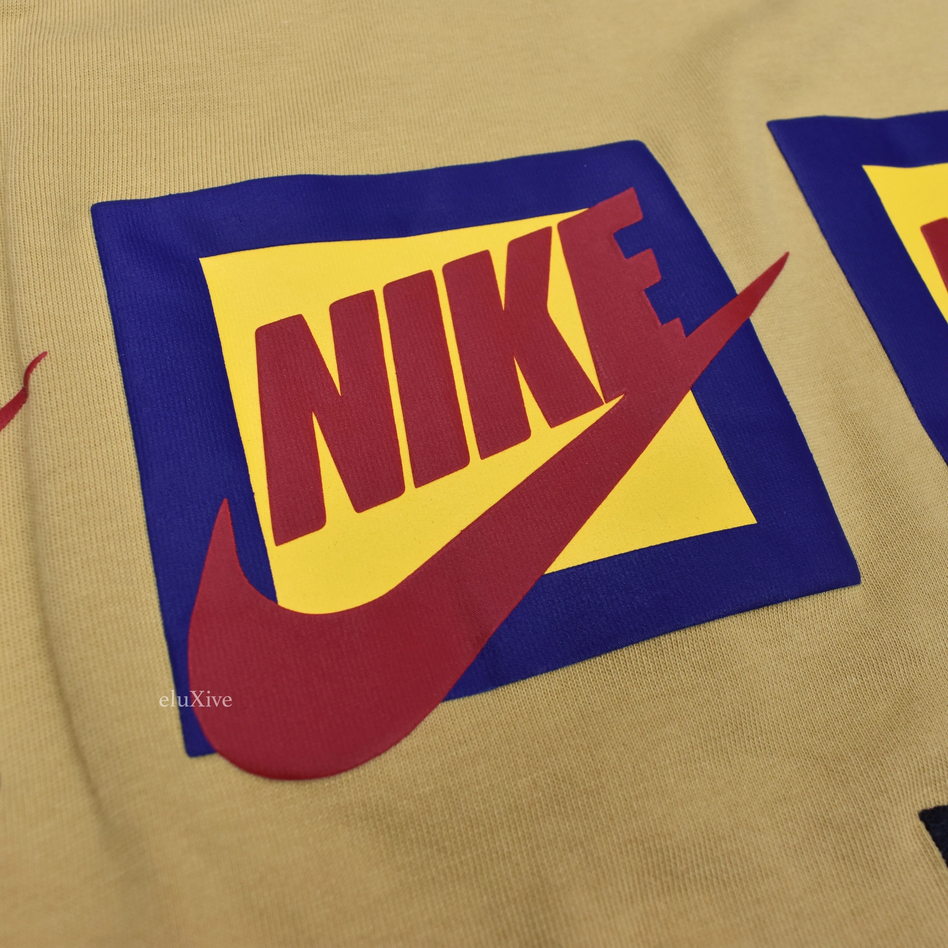 Nike x Cactus Plant Flea Market - Logo Print L/S T-Shirt (Tan)