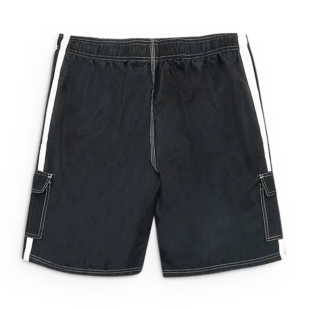 Norty MEN'S S-2XL SWIMSUITS BLACK