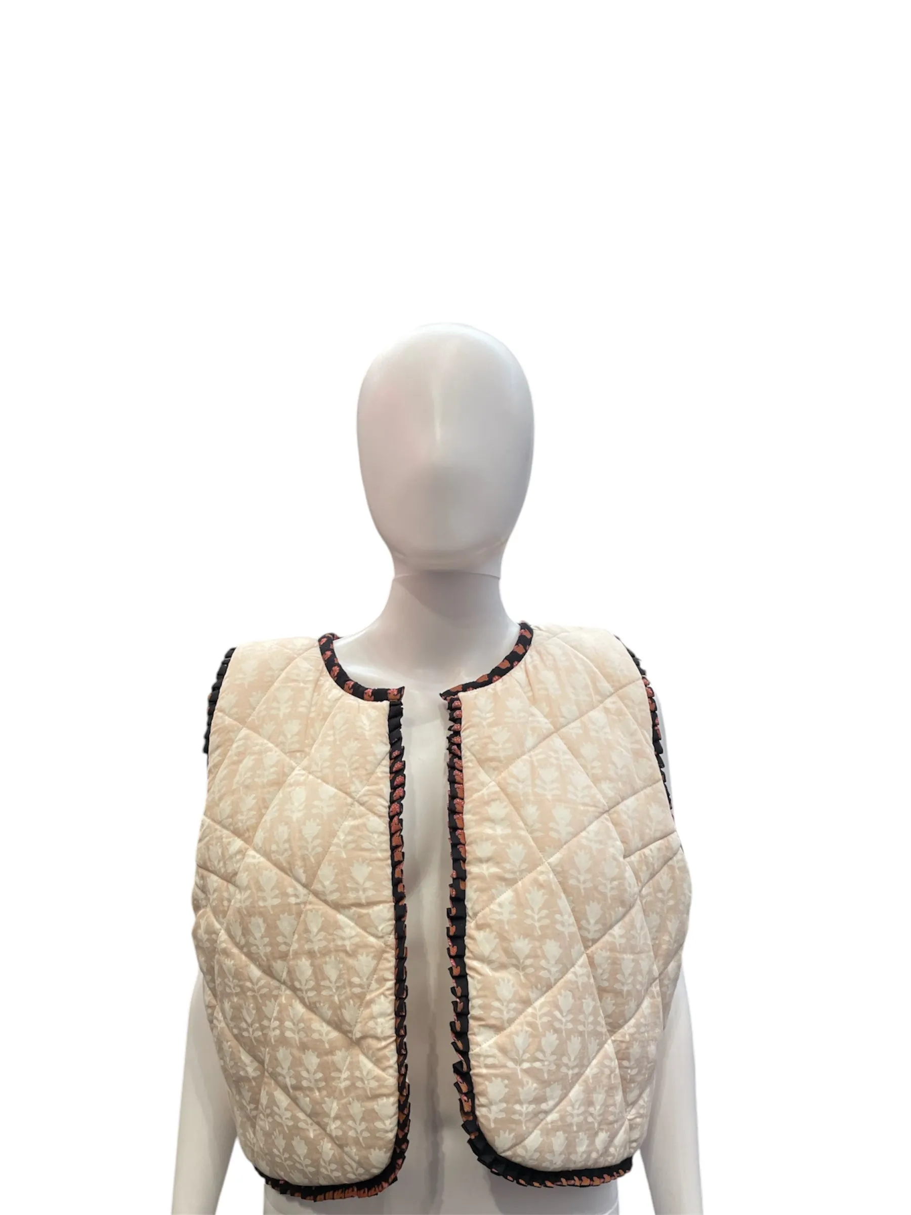 NWT ANAAK FALZA QUILTED VEST SIZE 1