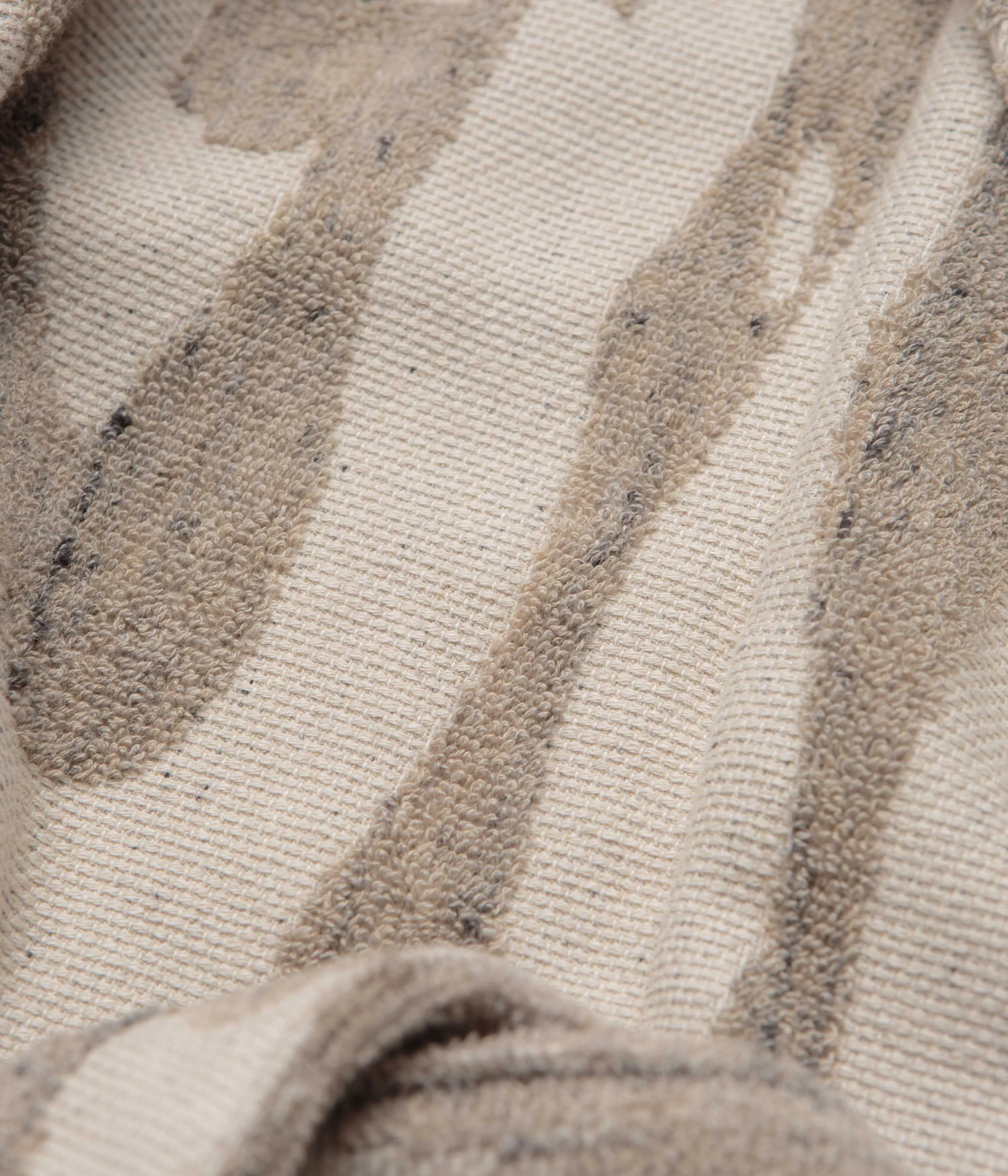 OAS Linen Terry Statement Robe - Fern